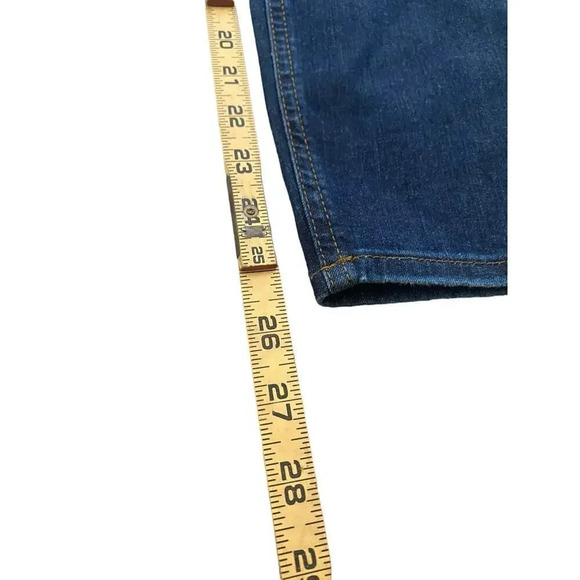 Free People Blue Busted Knee Skinny Fit Jeans Size 28R - Picture 2 of 7